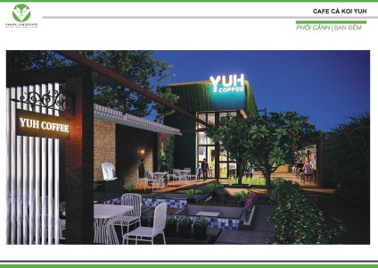 Thiết kế quán cafe cá Koi - Dịch Vụ Cây Xanh Vanda - Công Ty TNHH Tư Vấn Thiết Kế Cảnh Quan Vanda